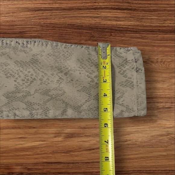 Bevy Flog Shely Snake Print Elastic Waist Joggers Pants Size 28 Drawstring - Picture 10 of 10